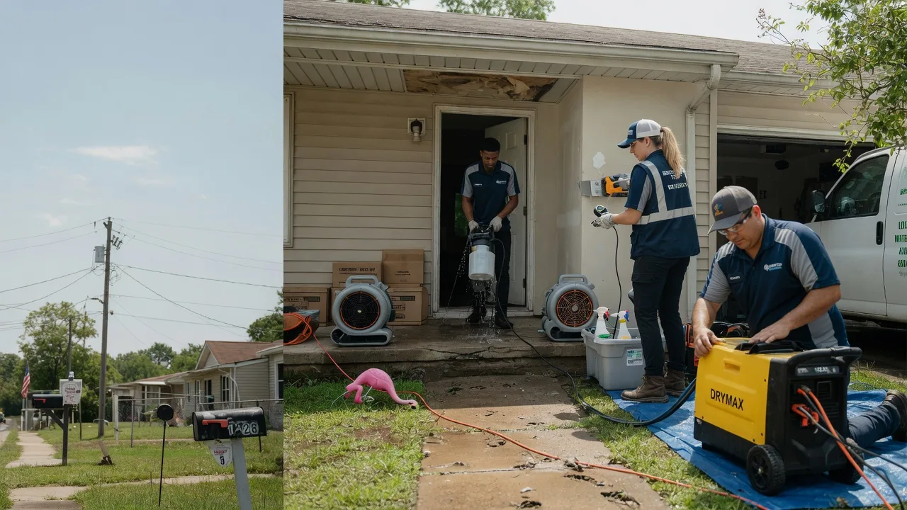 Storm Damage Water Removal in Reidsville, GA near me